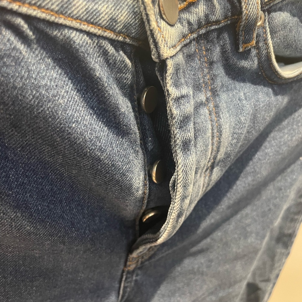 Cos Tapered Leg High Rise Ankle Length Jeans Gem